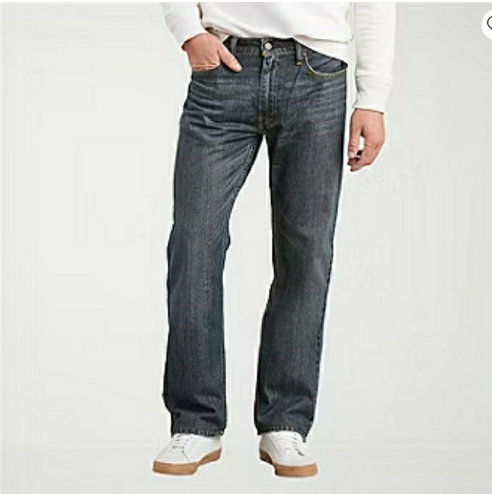 Levi's Men's 559 Relaxed Straight Fit Medium Washed Denim Jeans 40x30